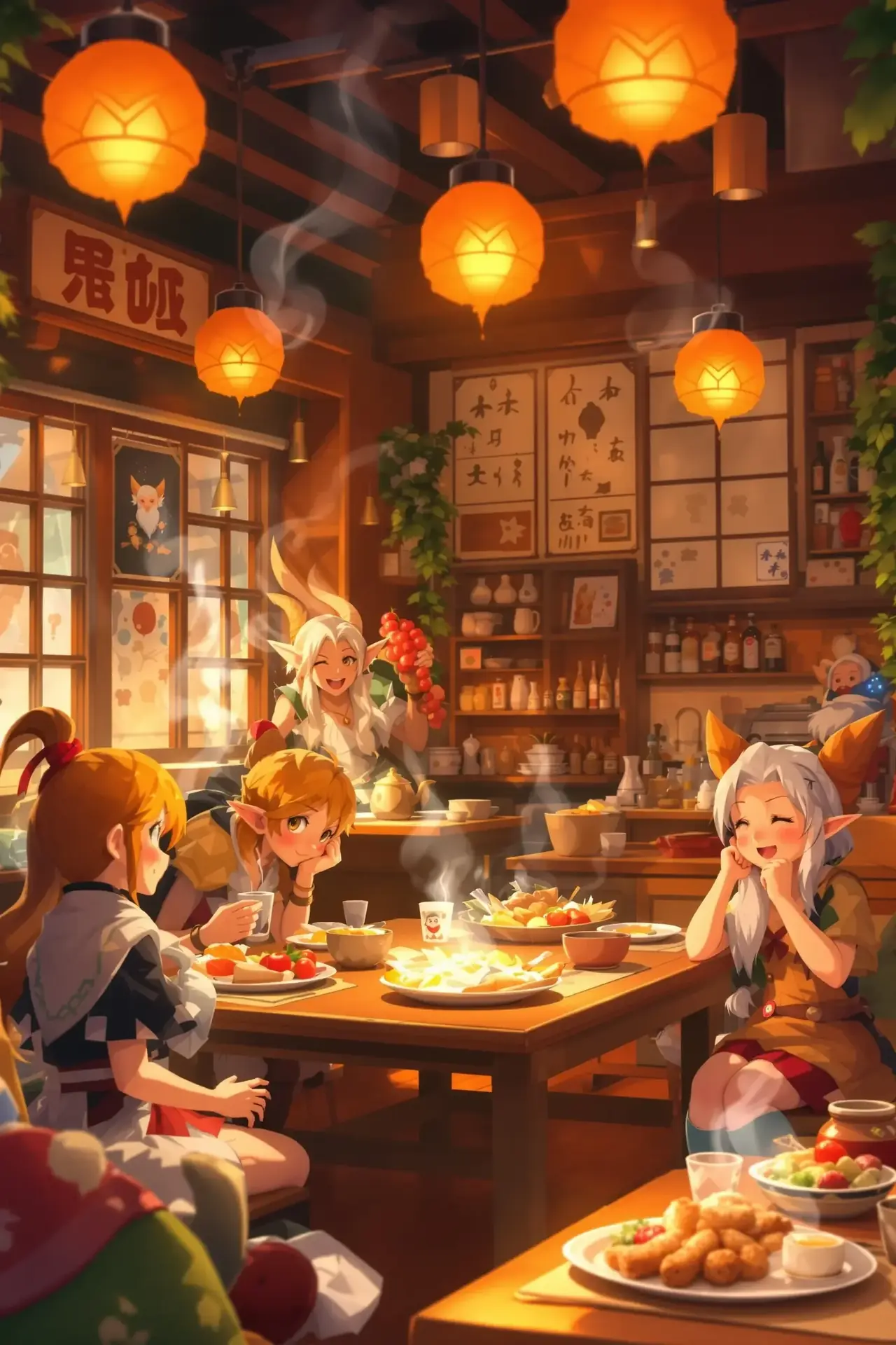 漫画下载网站《异世界食堂物语》动漫封面